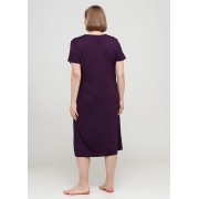 Фіолетова сукня Romeo Life XL,2XL,3XL,4XL однотонна 7115 -35